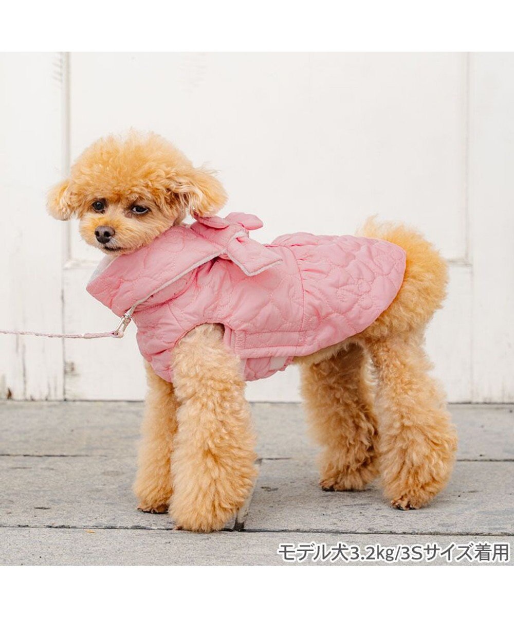 PET PARADISE ペットパラダイス キルティング エアベスト 《チェリー》 小型犬 