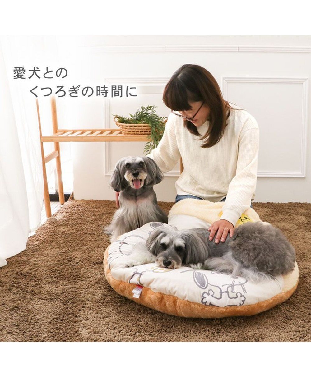 PET PARADISE スヌーピー 遠赤外線 くつろぎマット 《兄弟柄》 Ｍ 