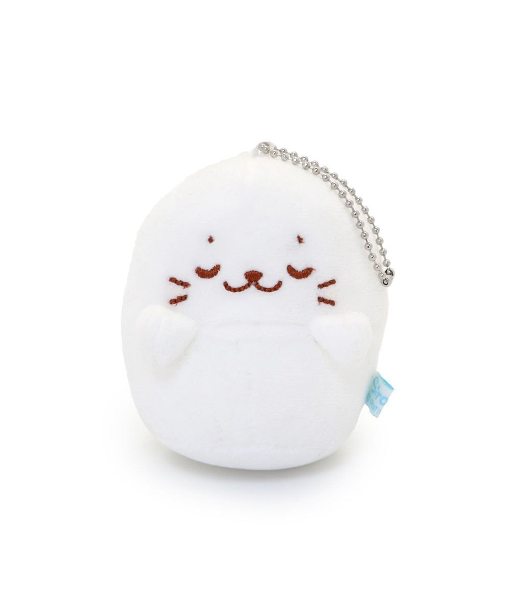 Mother garden しろたん 白いもの おばけ マスコットキーホルダー 8cm 《ノーマル / にっこり / すやすや》 【単品】 