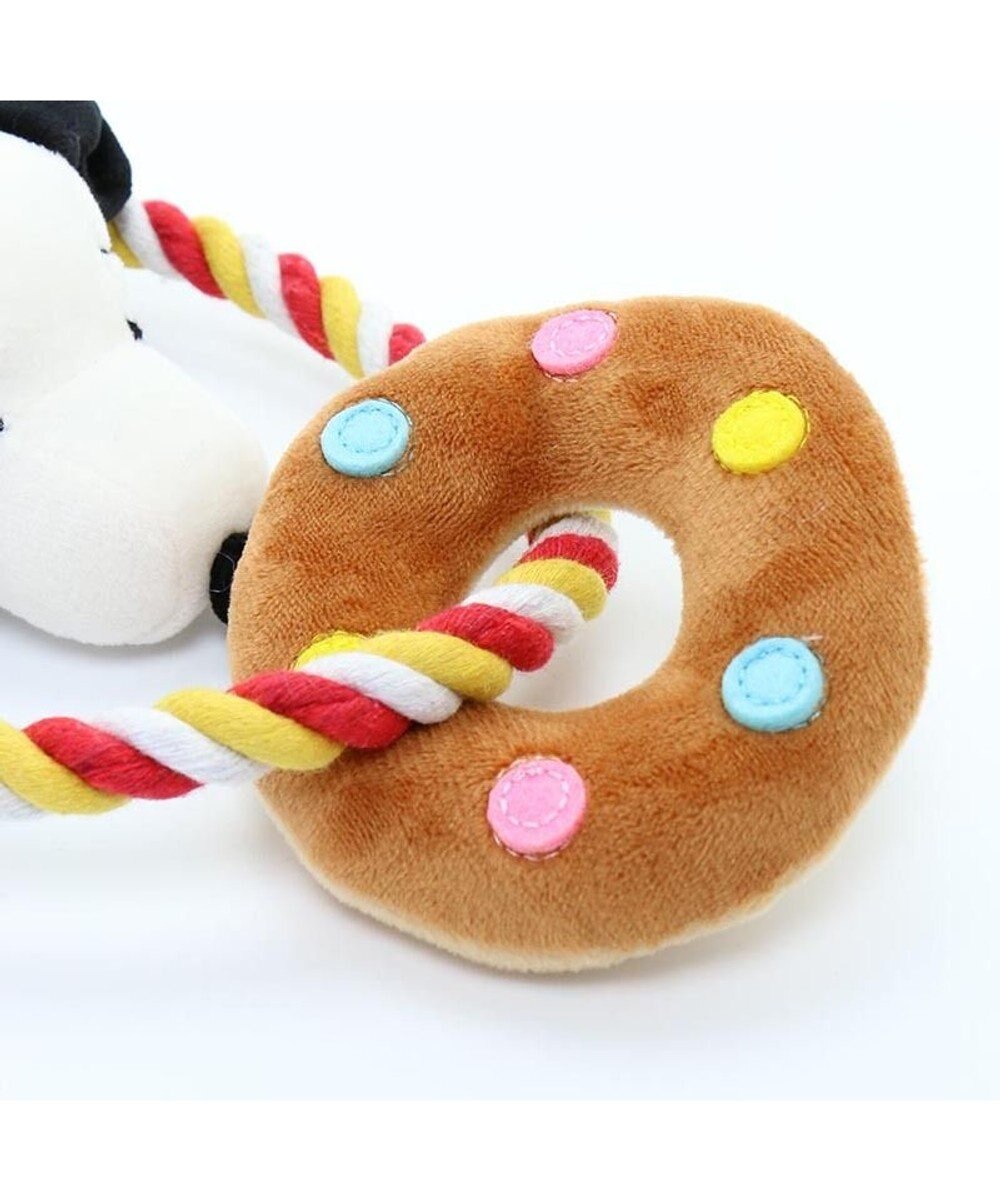 PET PARADISE スヌーピー ドーナツ ロープ トイ 