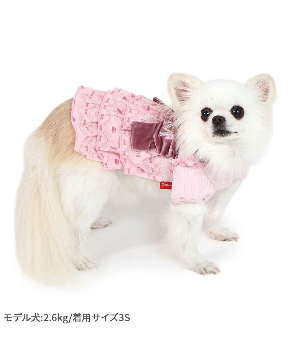 PET PARADISE ディズニー ミニーマウス ワンピース 《モノグラム柄》 小型犬 