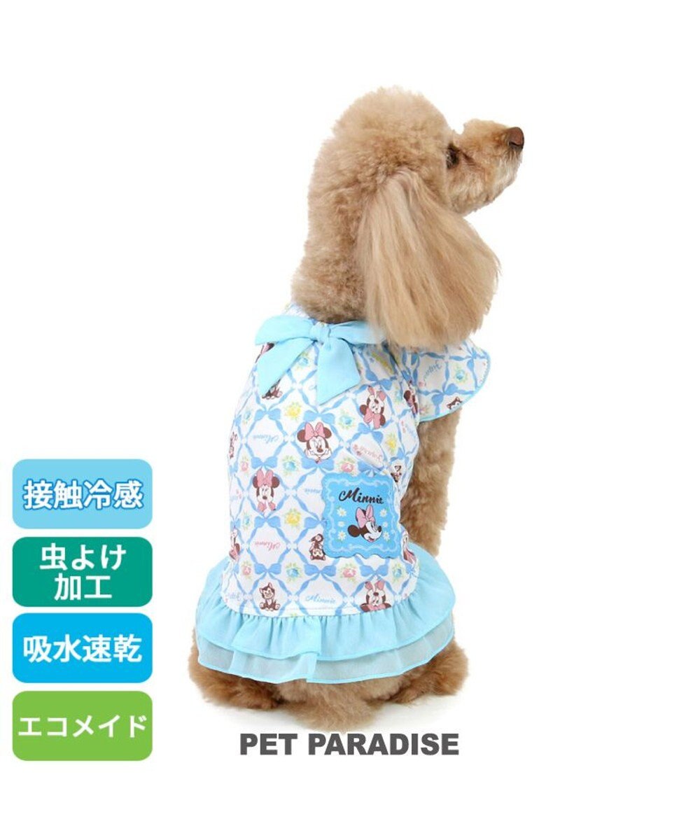 PET PARADISE ディズニー ミニー リボン クール 天竺 タンクトップ 小型犬 