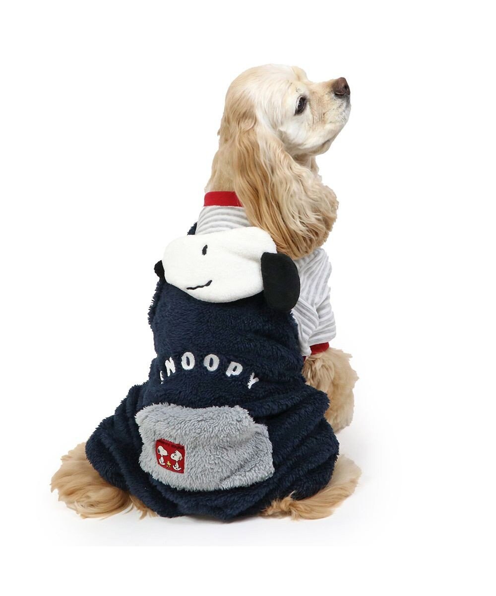 PET PARADISE スヌーピー ボア つなぎパンツ 《スヌーピー》  中型犬 