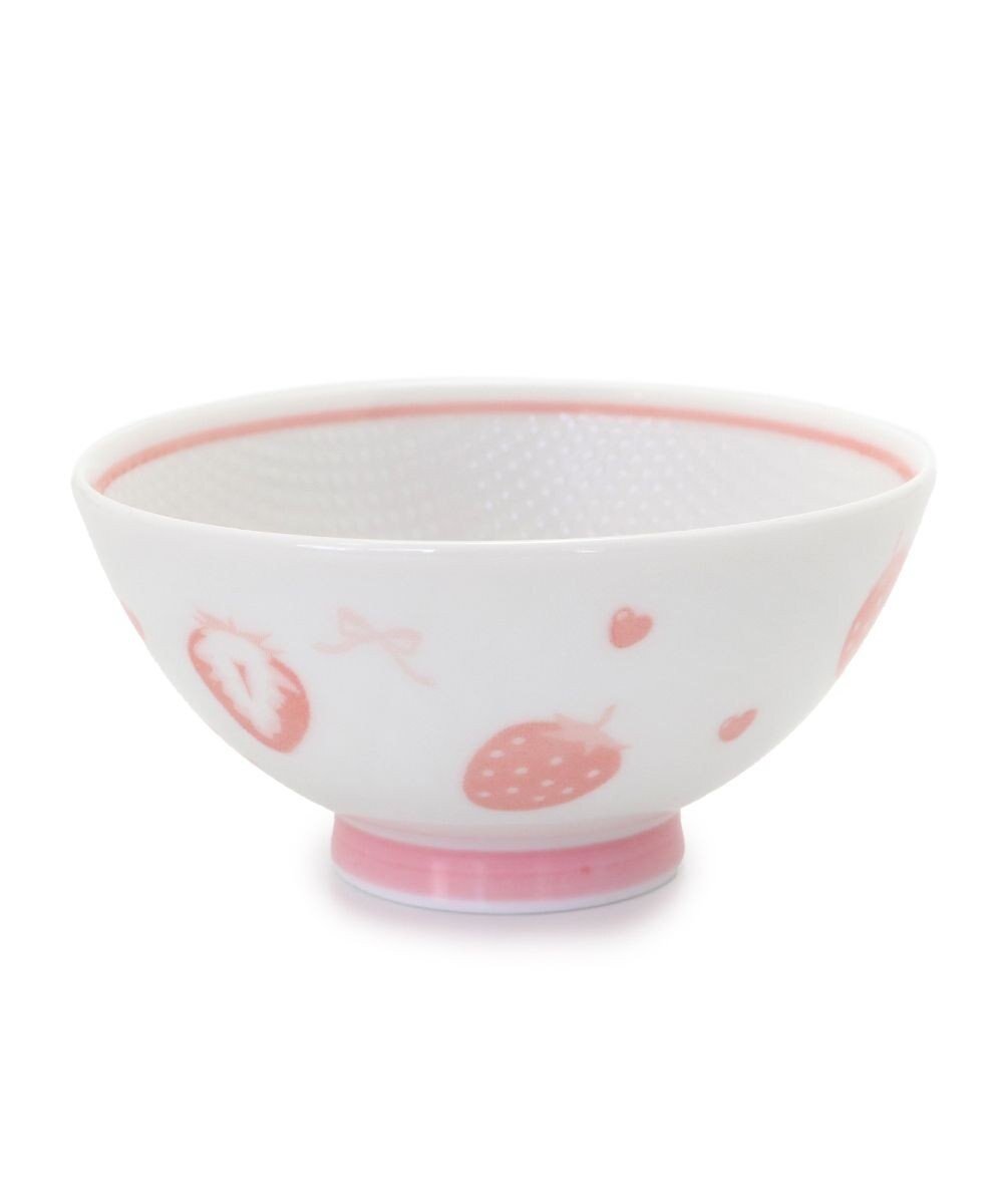 Mother garden マザーガーデン 野いちご くっつきにくい ご飯茶碗 小盛 ピンク 