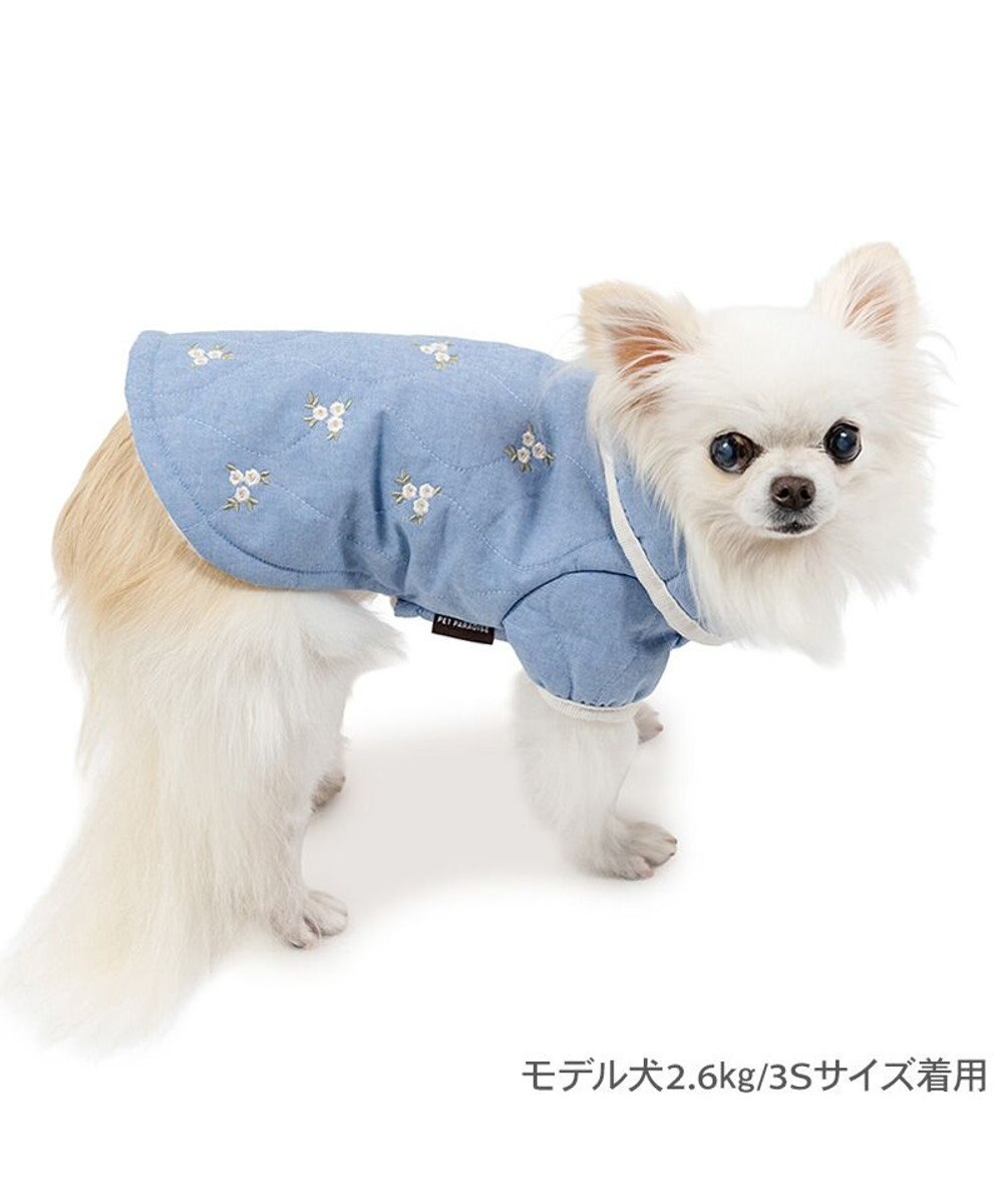 PET PARADISE ペットパラダイス キルトジャケット 《小花》 小型犬 