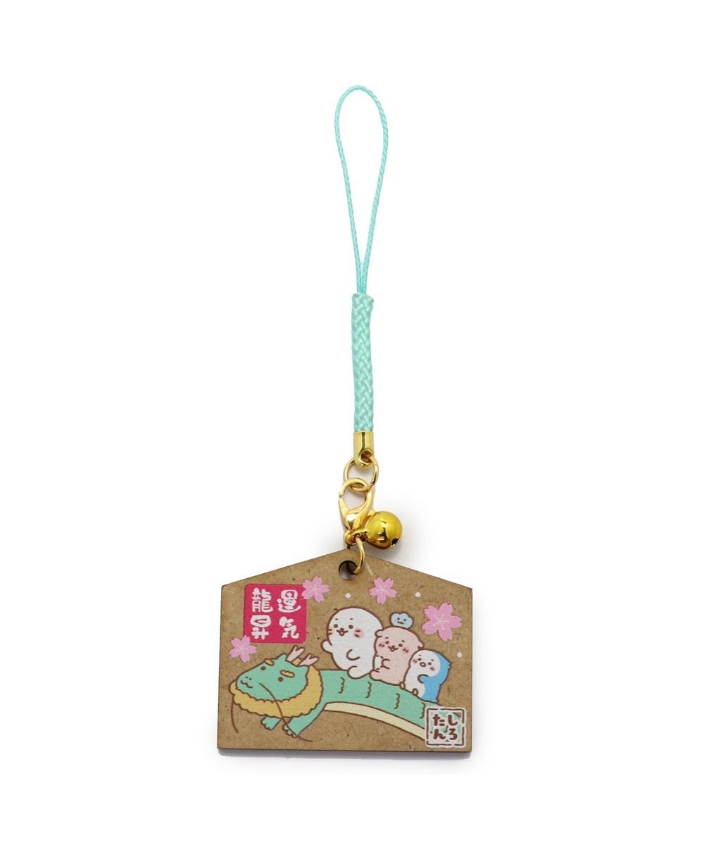Mother garden しろたん 木製絵馬 根付け  《運気龍昇》 単品 
