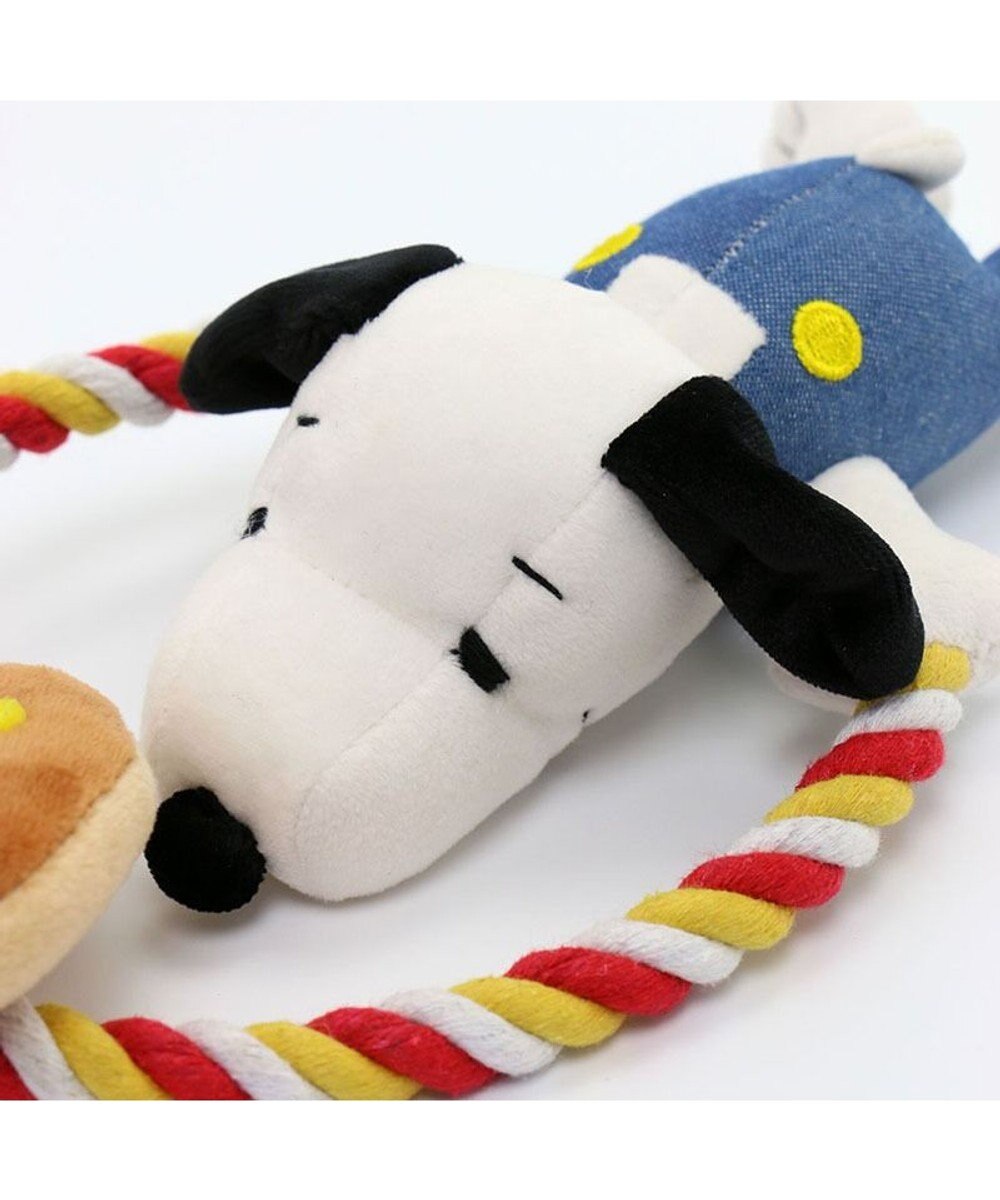 PET PARADISE スヌーピー ドーナツ ロープ トイ 