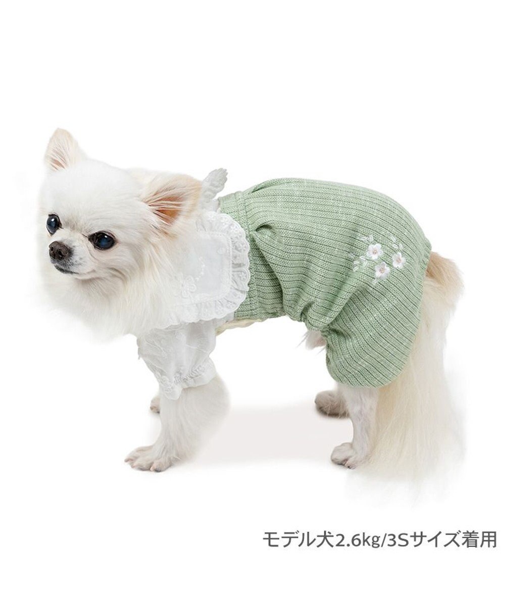 PET PARADISE ペットパラダイス ナチュラル パンツつなぎ 《小花 》 小型犬 