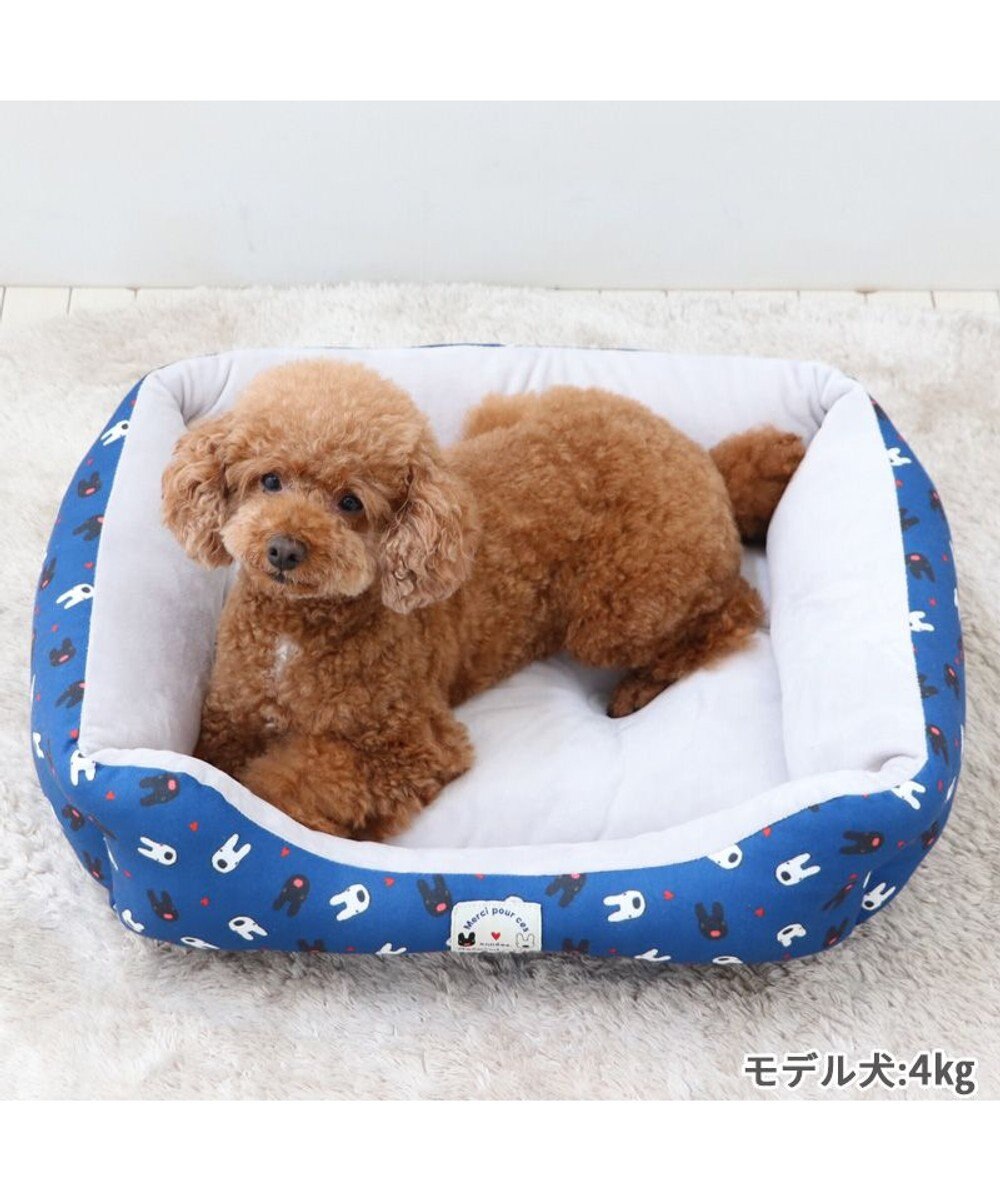 PET PARADISE リサとガスパール カドラー 《ハート柄》 57×45cm 小型犬 