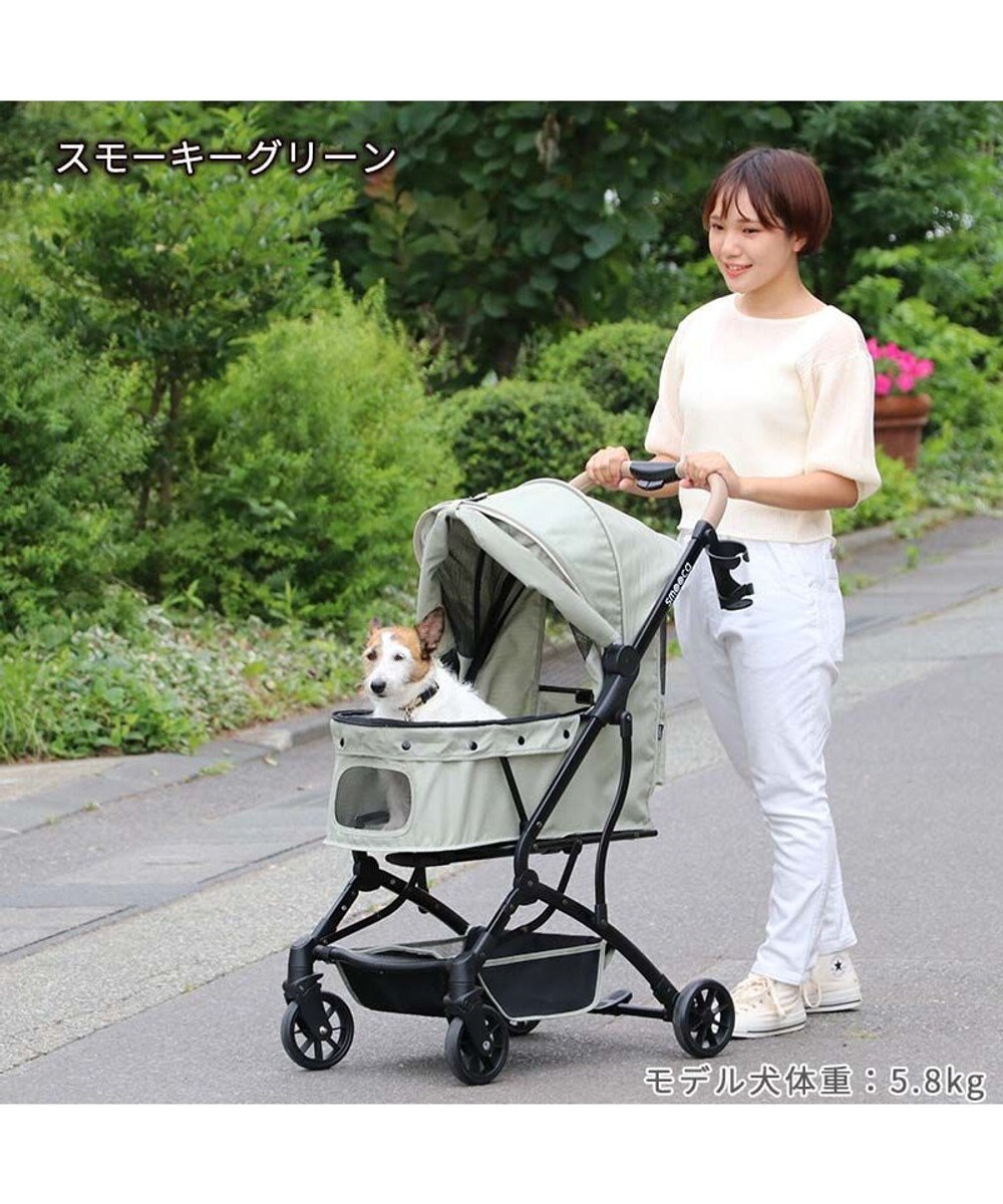 PET PARADISE smooca コンパクト ペットカート 《スモーキーグリーン》 