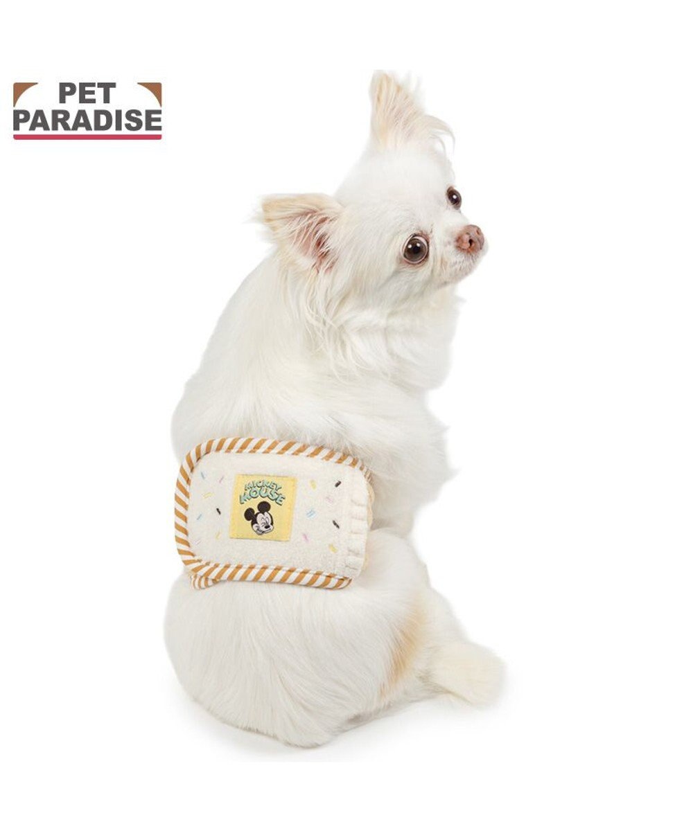 PET PARADISE ディズニー ミッキーマウス マナーベルト 《アイス柄》 小型犬 