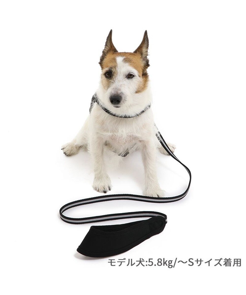 PET PARADISE 両面反射リード ブラック 120cm【ＳＳ~Ｓ】 