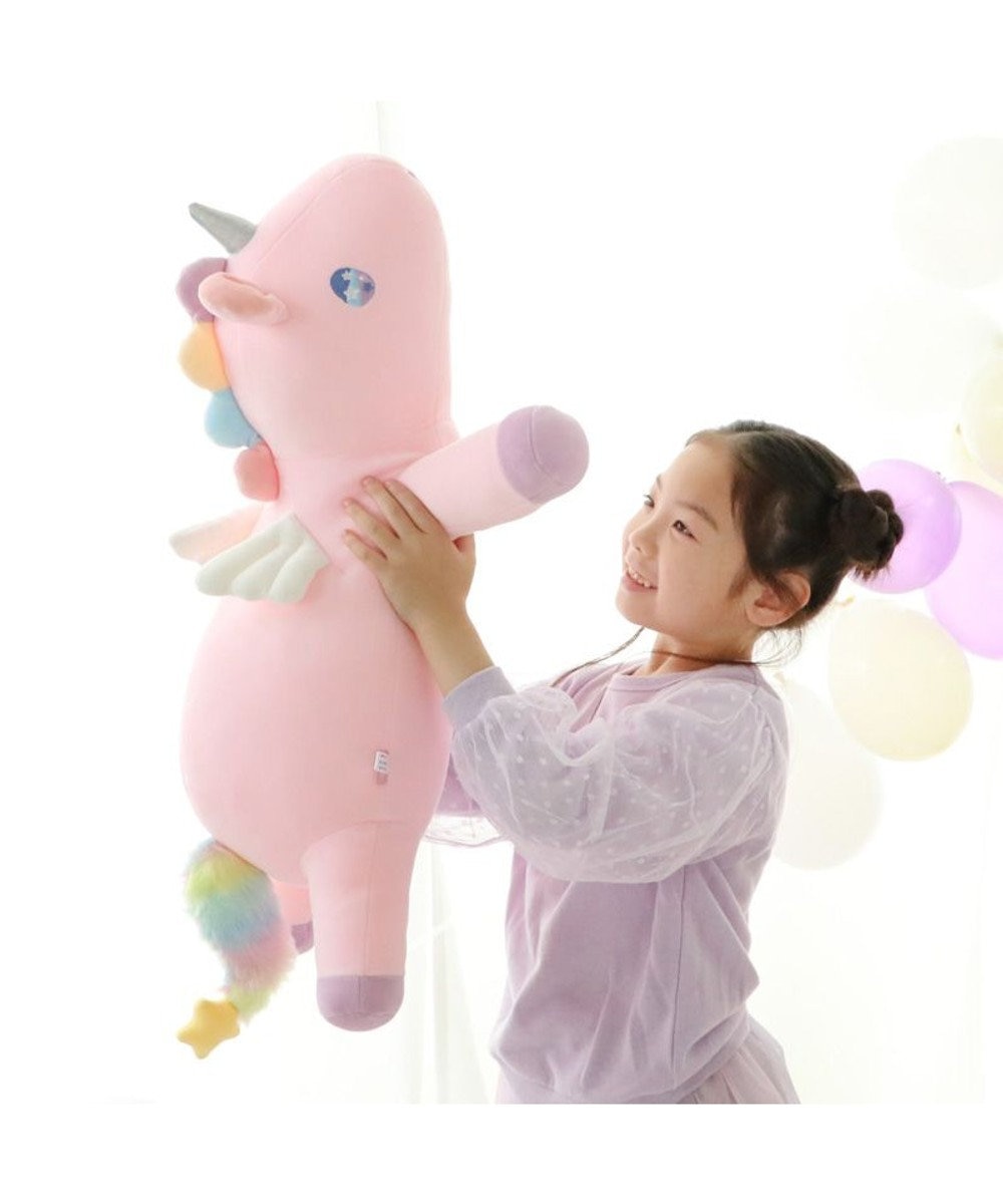 Mother garden マザーガーデン ユニコーン ぷにもち 抱き枕 68cm 《ピンク》 