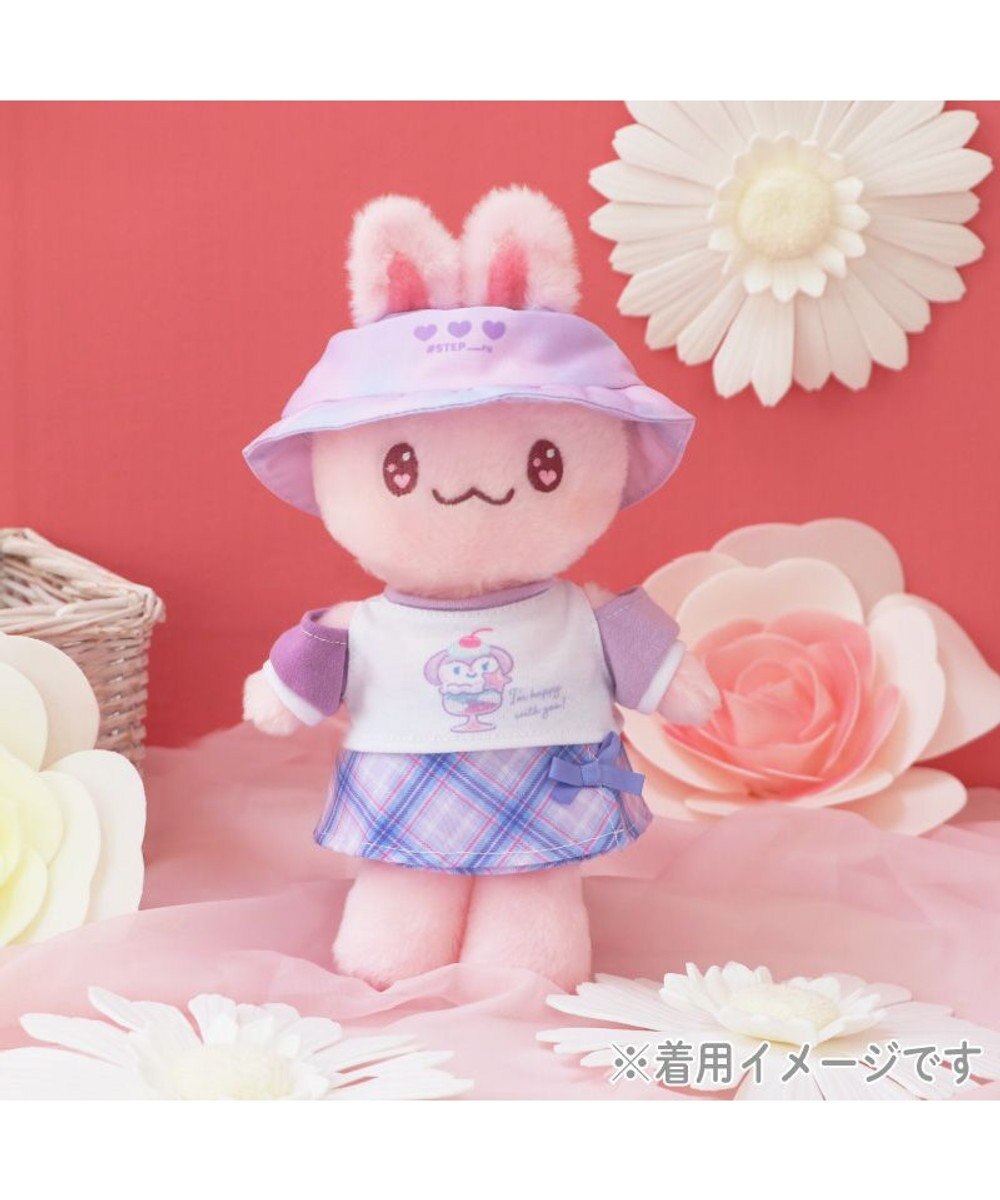 Mother garden マザーガーデン  うさももドール用着せ替え服 Sサイズ 《パープルチェック》 
