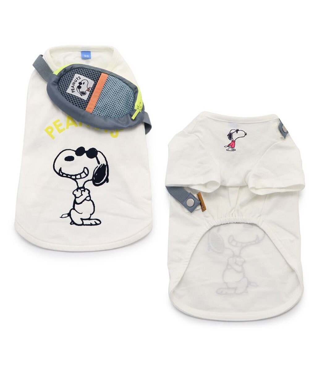 PET PARADISE スヌーピージョークール  お揃い Ｔシャツ 【中型犬】【大型犬】 イエロー ホワイト ピンク 