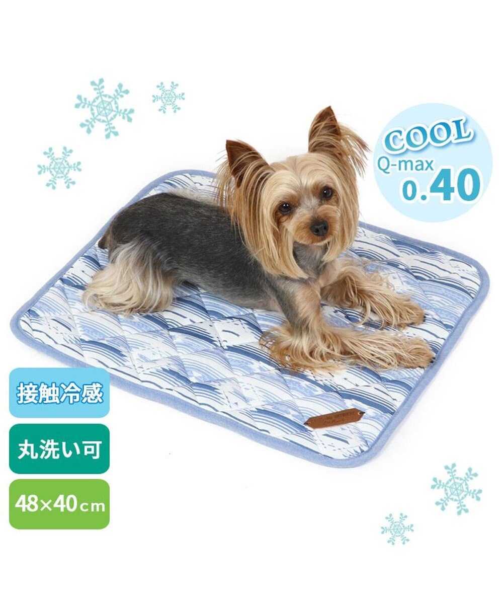 PET PARADISE 犬 クール マット 冷感 柔らか クールマット (48×40cm) 苺 くまちゃん ネイティブ 接触冷感 ひんやり ペット 