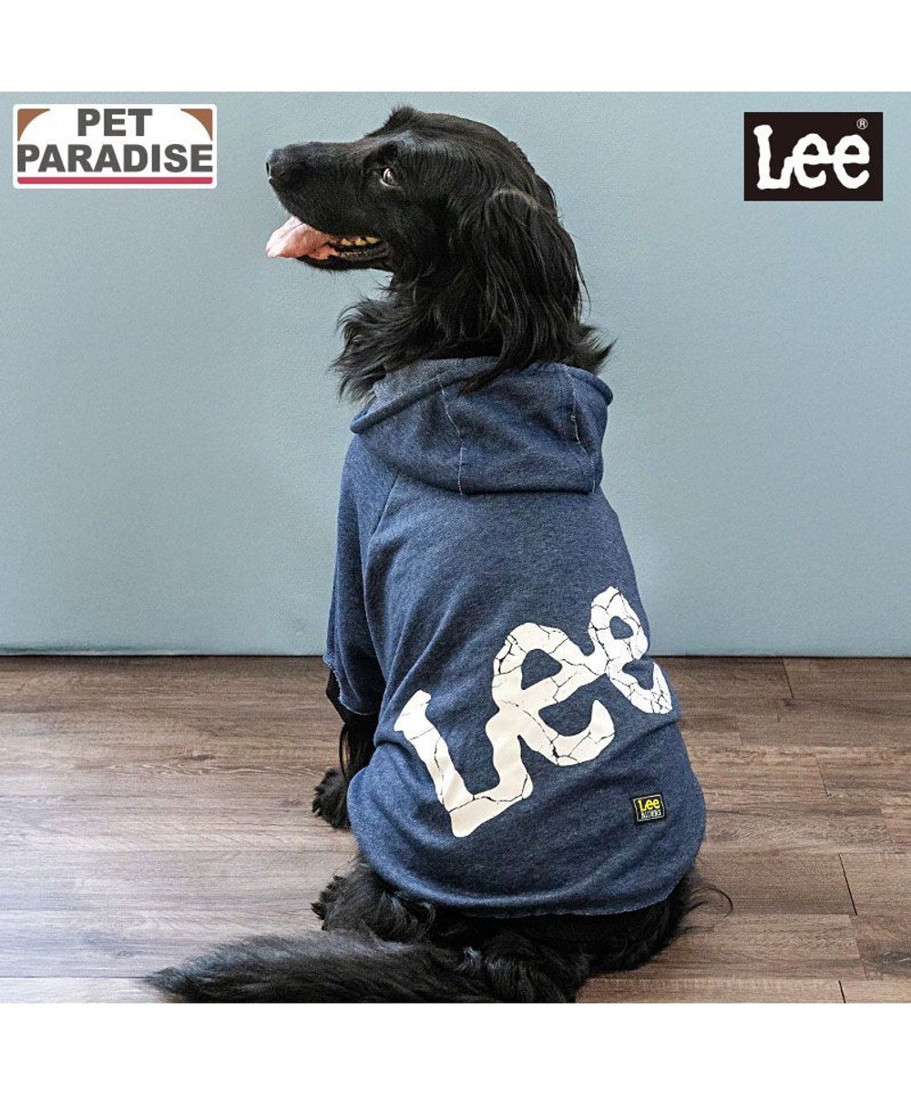 PET PARADISE Lee カットオフ パーカー 《ネイビー》 中型犬 大型犬 