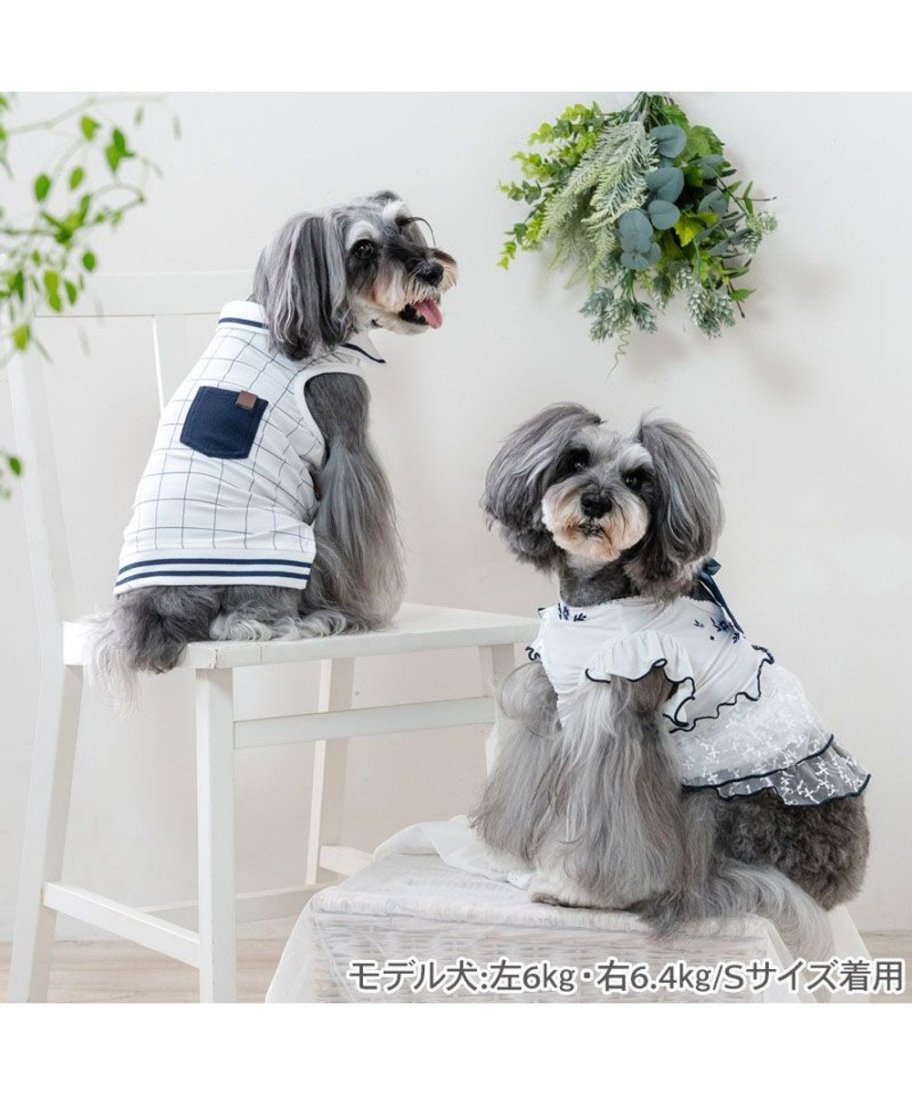 PET PARADISE ペットパラダイス エコメッシュ 襟付き タンクトップ 中型犬 