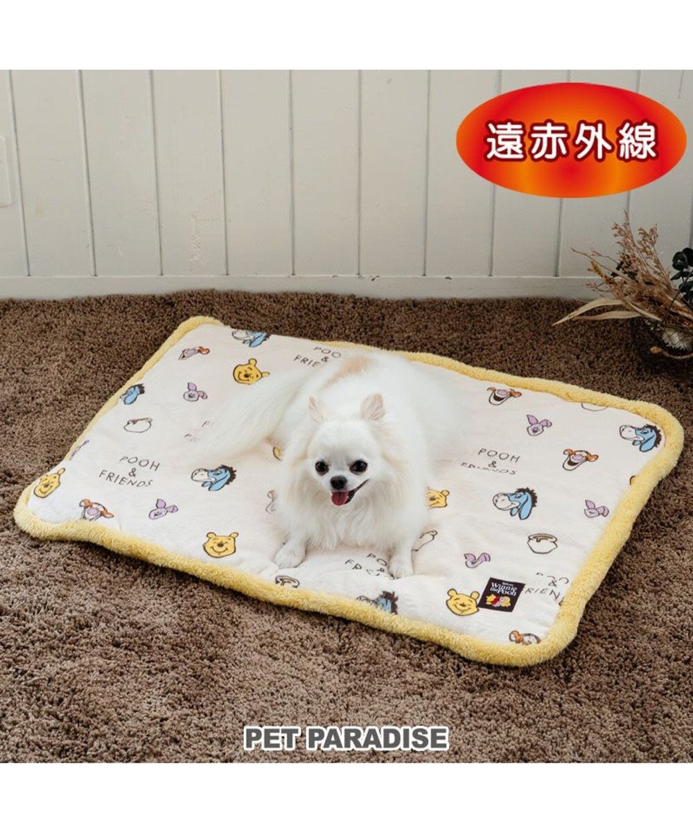 PET PARADISE ディズニー くまのプーさん＆フレンズ 遠赤外線 ボア マット 