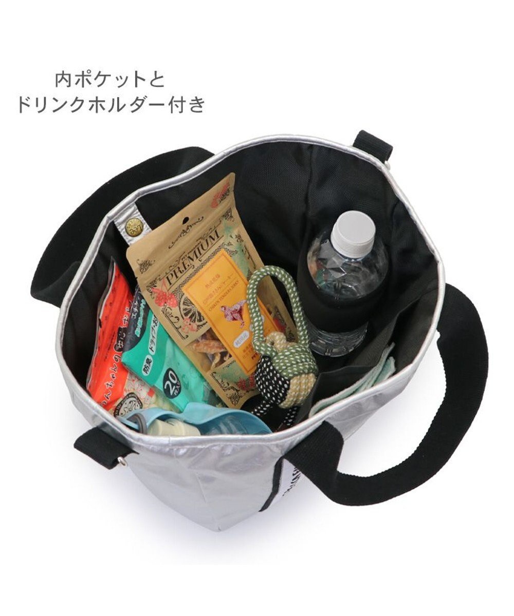 PET PARADISE Lee お散歩バッグ シルバーロゴ 