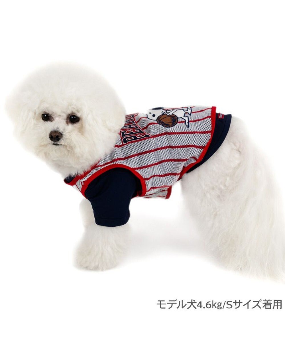 PET PARADISE スヌーピー ビブスＴシャツ 《ネイビー》 小型犬 