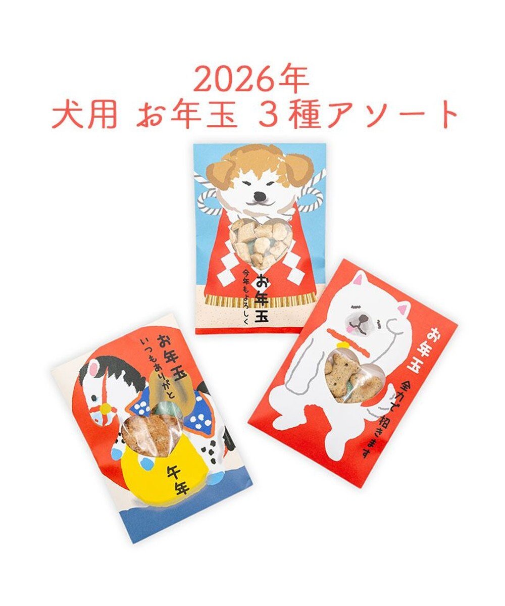 PET PARADISE 《数量限定》 2026年 お年玉ぽち袋 ３種セット 