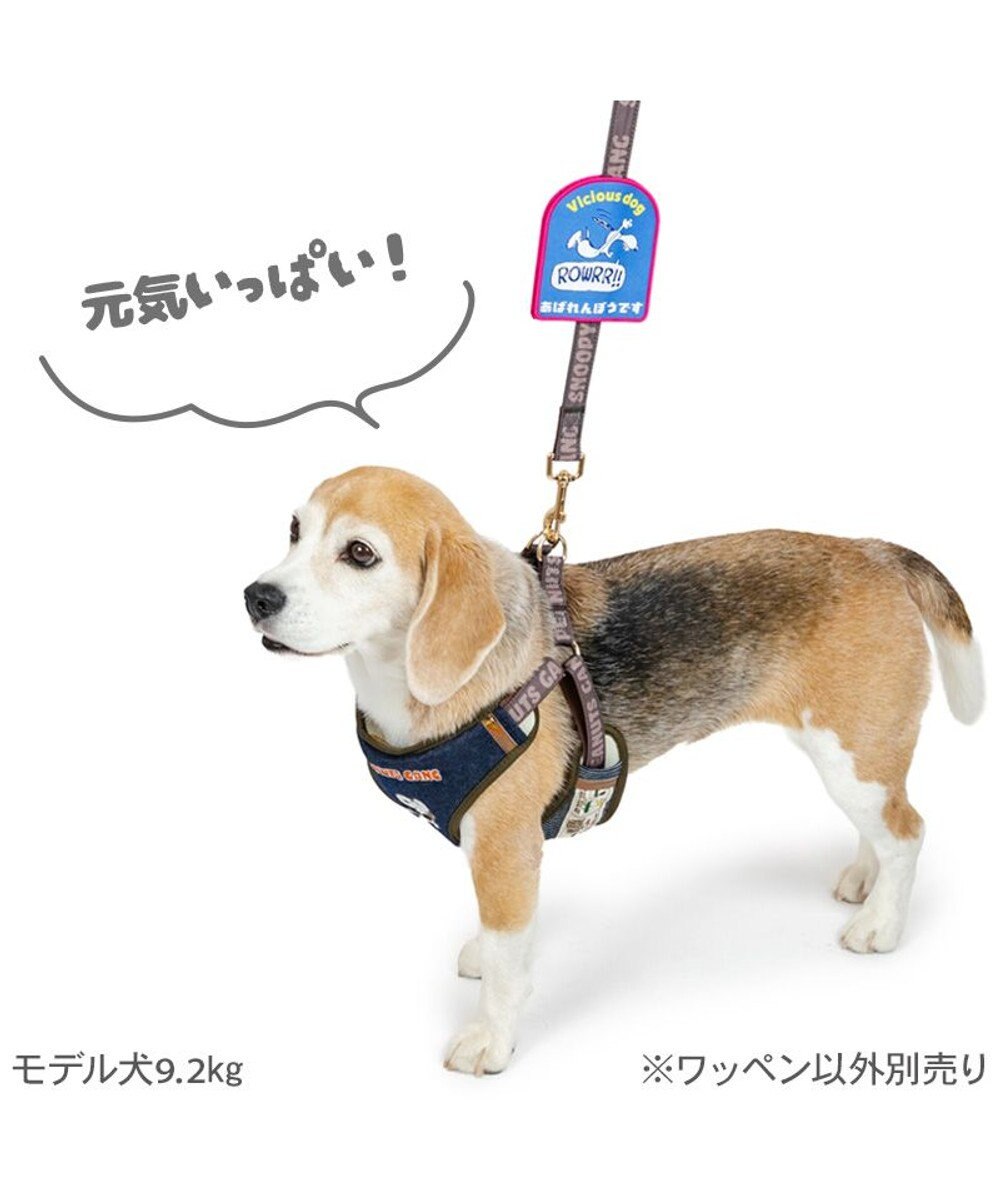 PET PARADISE スヌーピー メッセージ ワッペン  《あばれんぼう》 