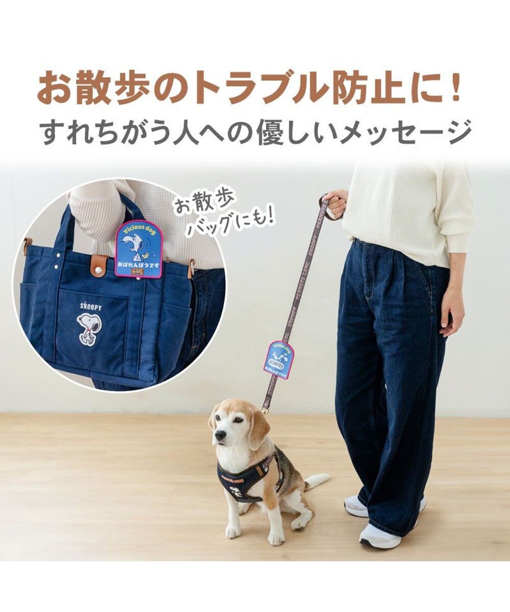 PET PARADISE スヌーピー メッセージ ワッペン  《あばれんぼう》 