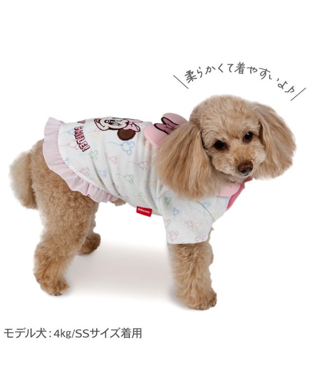 PET PARADISE ディズニー ミニーマウス サーモキープ Tシャツ 《風船柄》 小型犬 