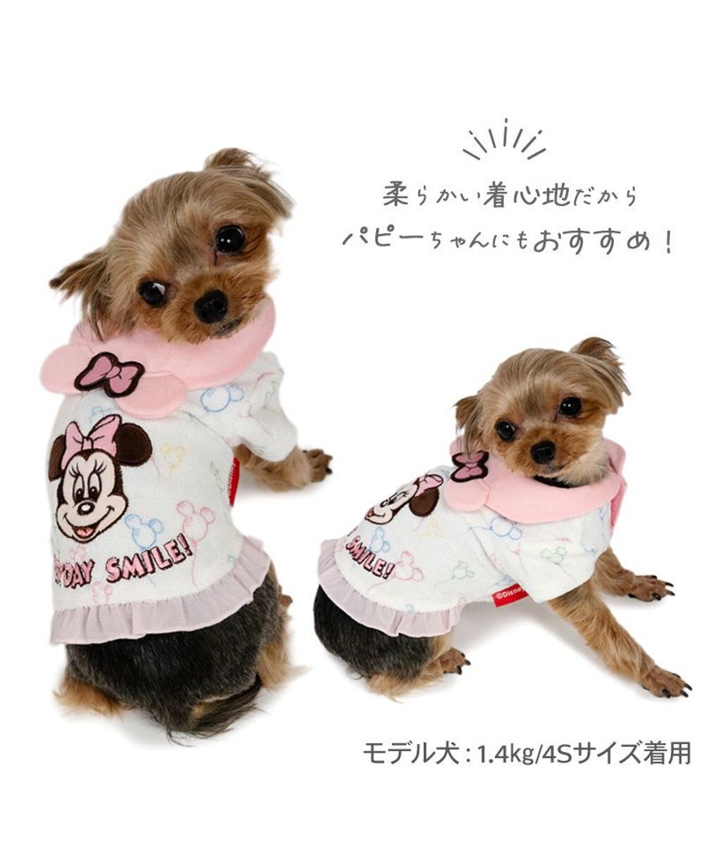PET PARADISE ディズニー ミニーマウス サーモキープ Tシャツ 《風船柄》 小型犬 