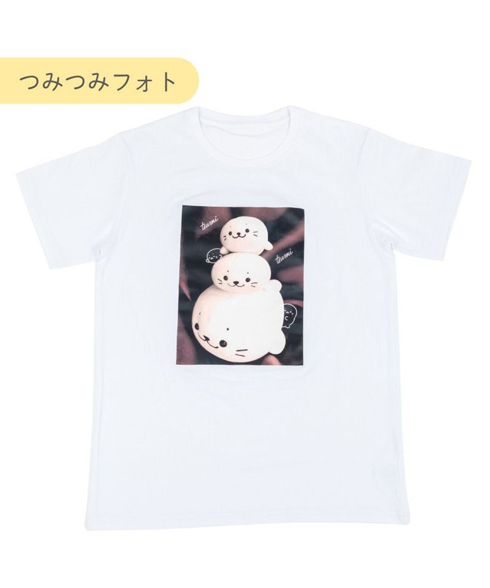 Mother garden しろたん 半袖 Ｔシャツ 《つみつみフォト》 ユニセックス 