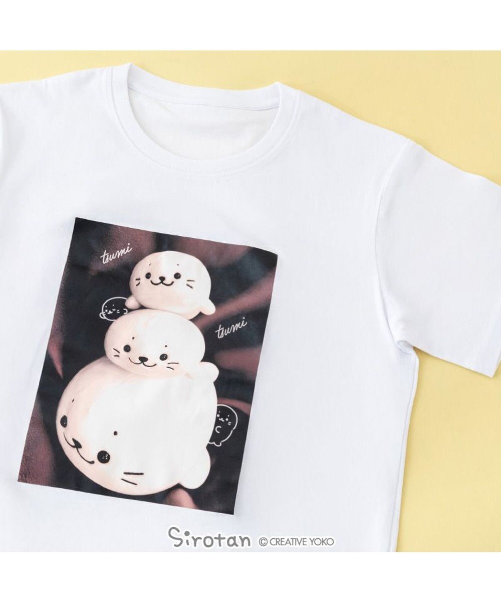 Mother garden しろたん 半袖 Ｔシャツ 《つみつみフォト》 ユニセックス 