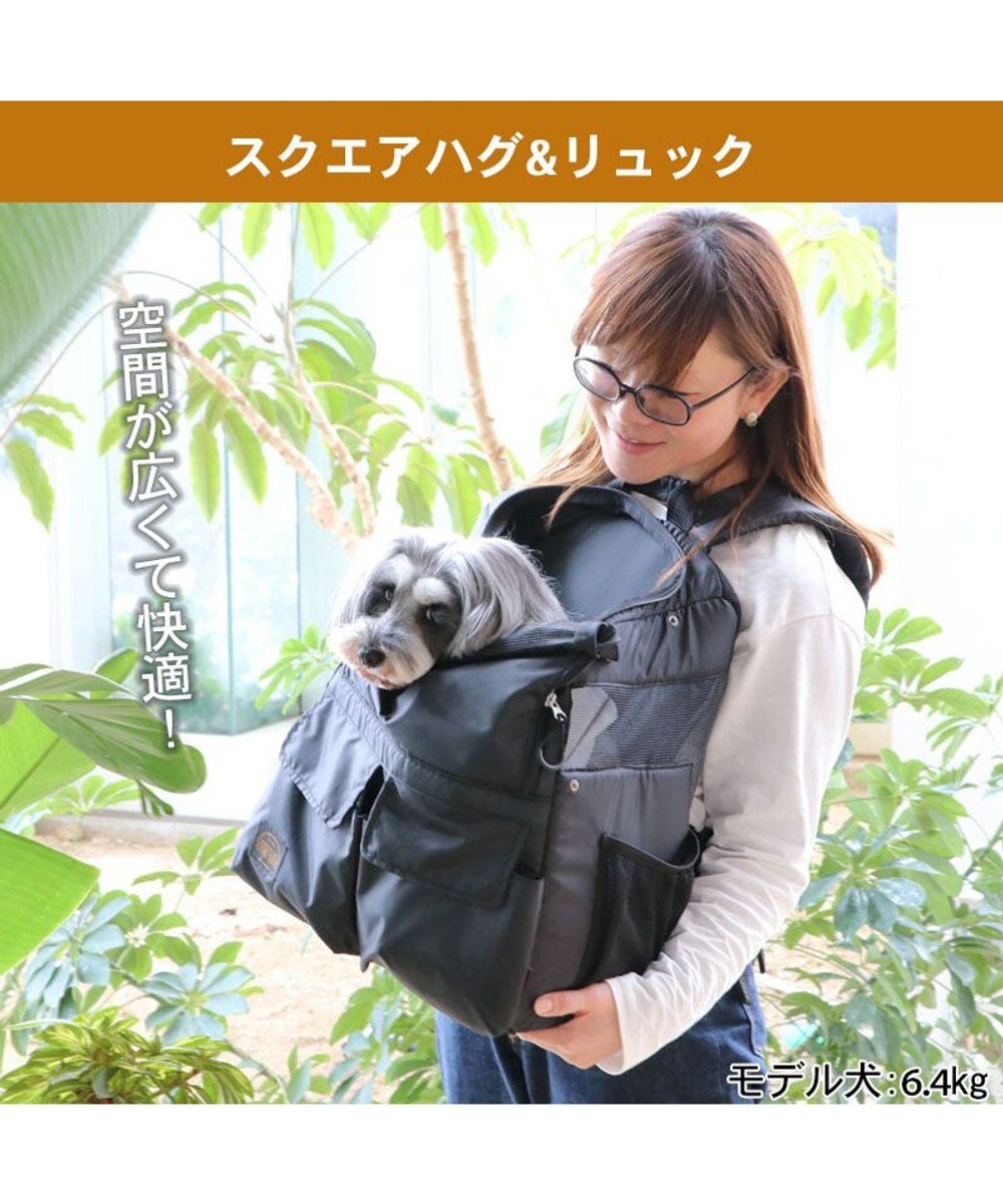 PET PARADISE ペットパラダイス  スクエア ハグ＆リュック  小型犬 