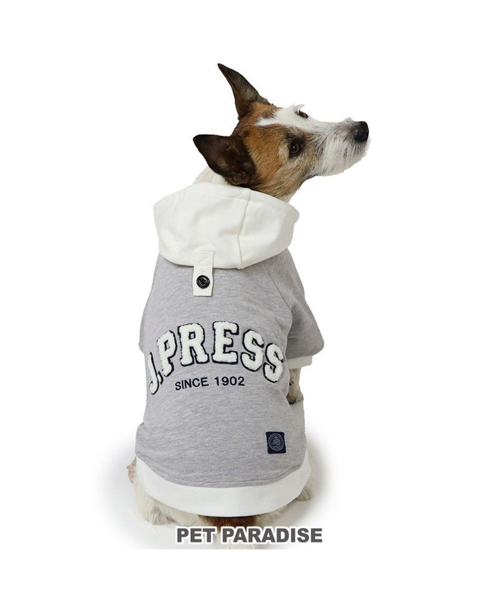 PET PARADISE J.PRESS サガラ ロゴ パーカー 小型犬 