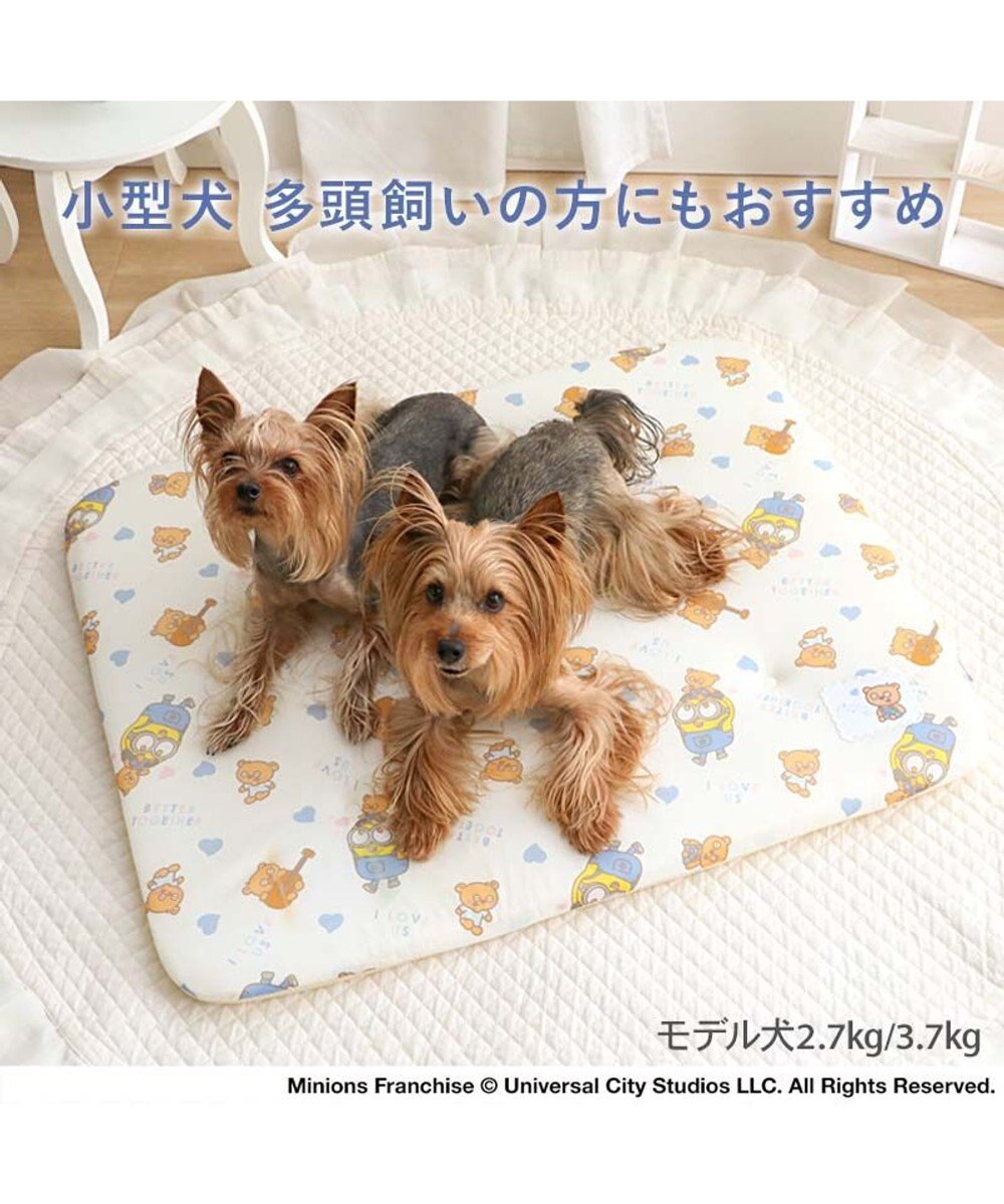PET PARADISE ミニオン もちっと クール マット Ｍ 《おすわり柄》 