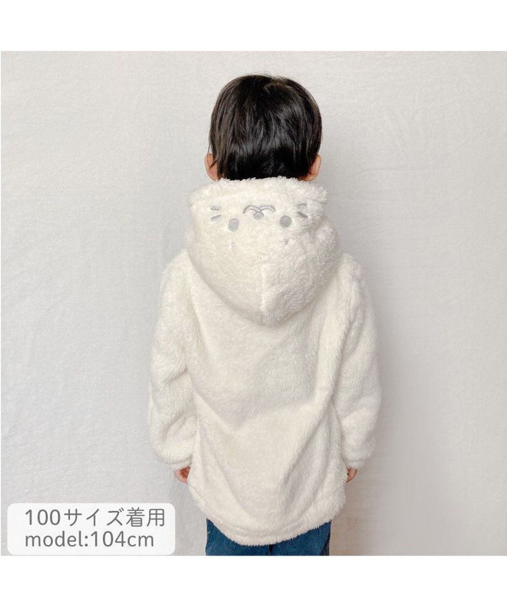Mother garden しろたん しろもこ キッズパーカー 100/120/140cm 