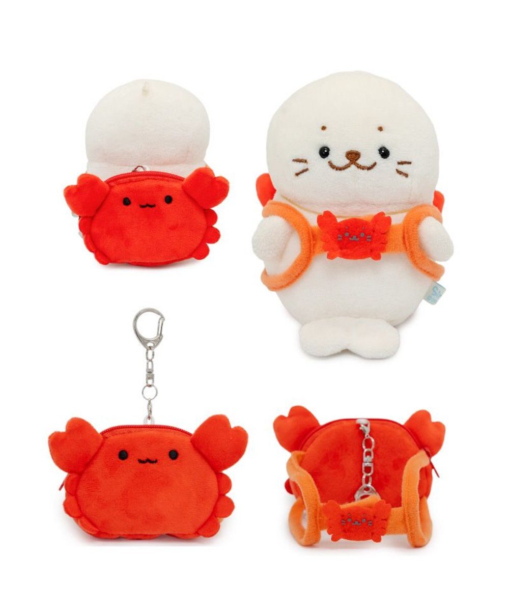 Mother garden しろたん ついてきちゃうしろたん マスコット専用リュック 《カニ》 単品 