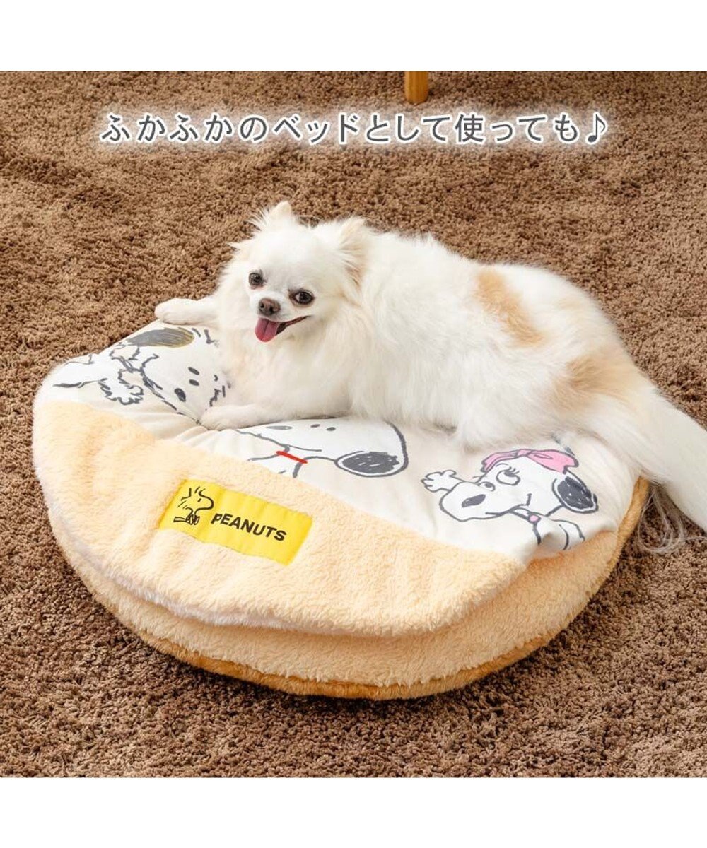 PET PARADISE スヌーピー 遠赤外線 くつろぎマット 《兄弟柄》 S 