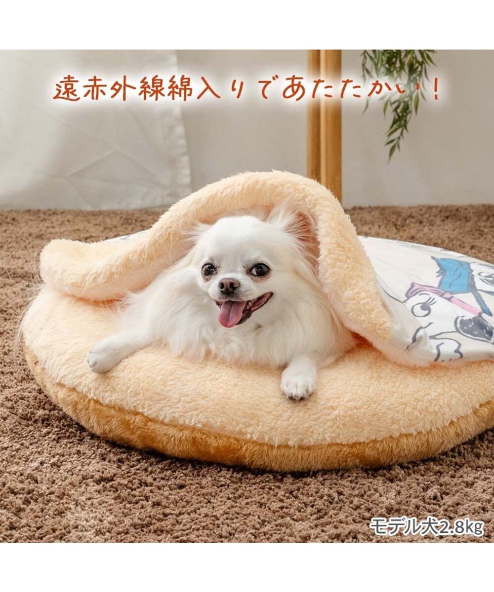 PET PARADISE スヌーピー 遠赤外線 くつろぎマット 《兄弟柄》 S 