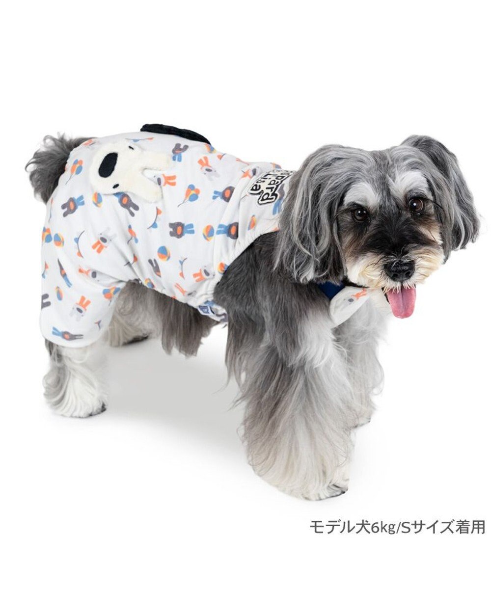 PET PARADISE リサとガスパール サロペット 《二人飛び柄》 小型犬 