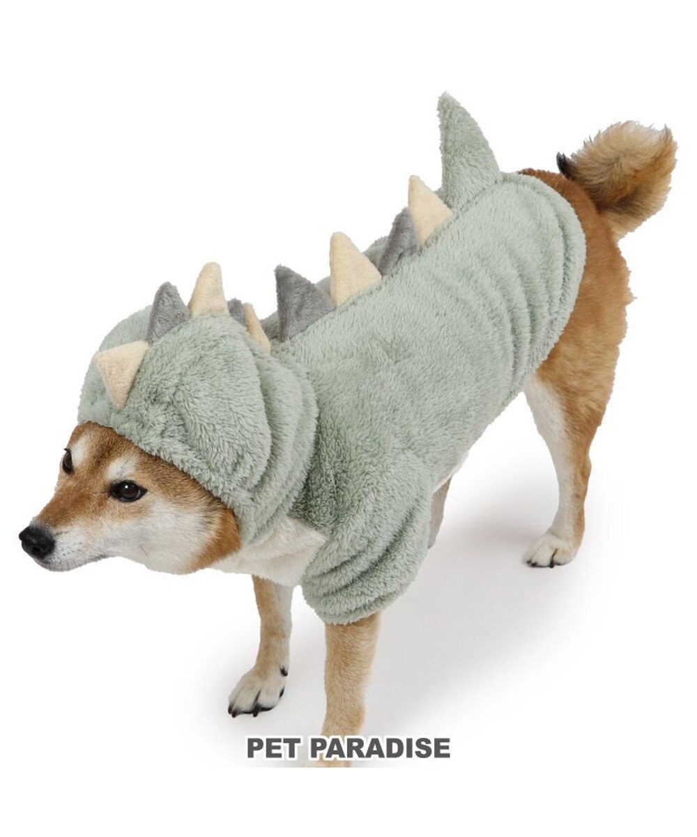 PET PARADISE ペットパラダイス 恐竜もこボアパーカー  中型犬 大型犬 
