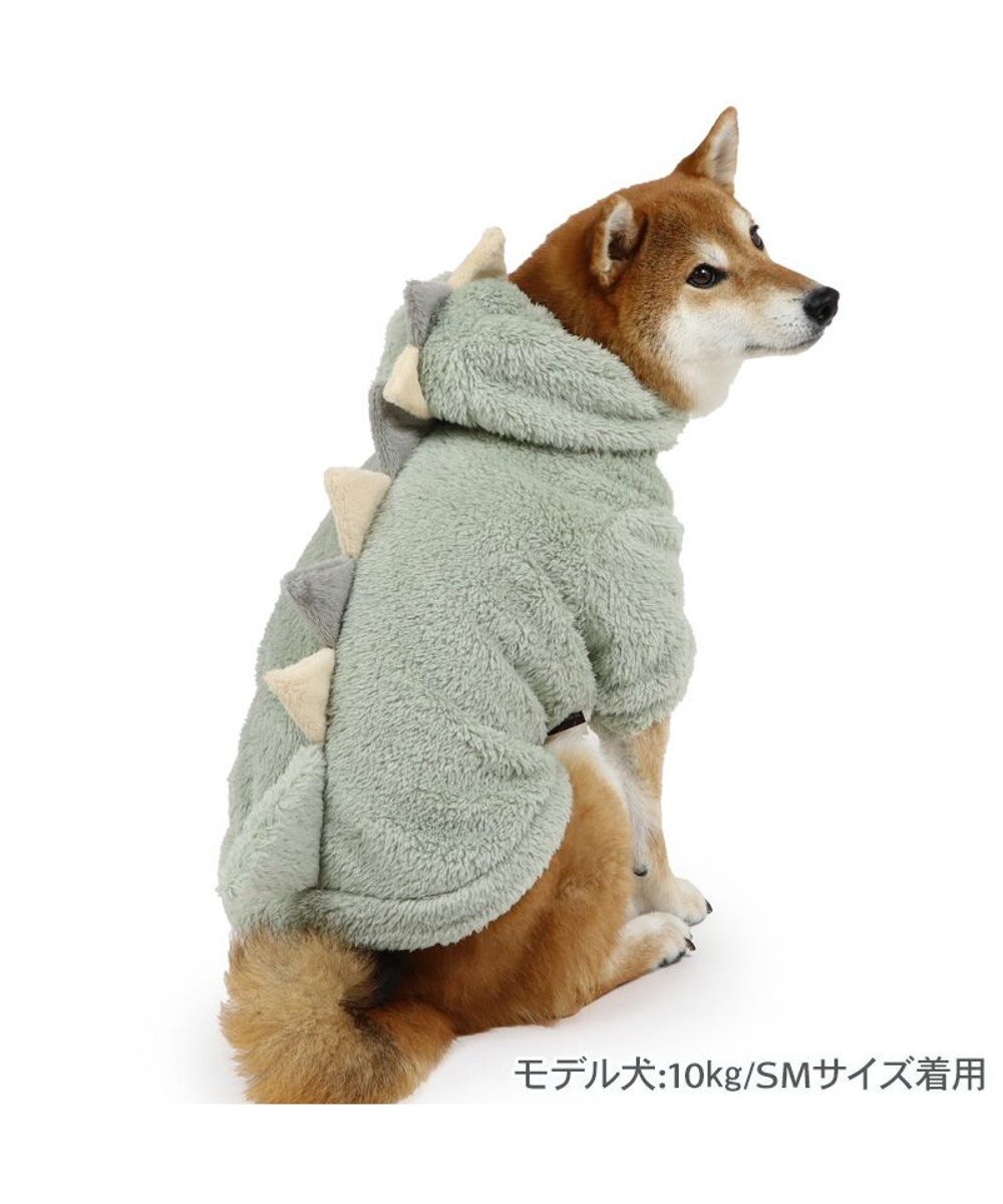 PET PARADISE ペットパラダイス 恐竜もこボアパーカー  中型犬 大型犬 