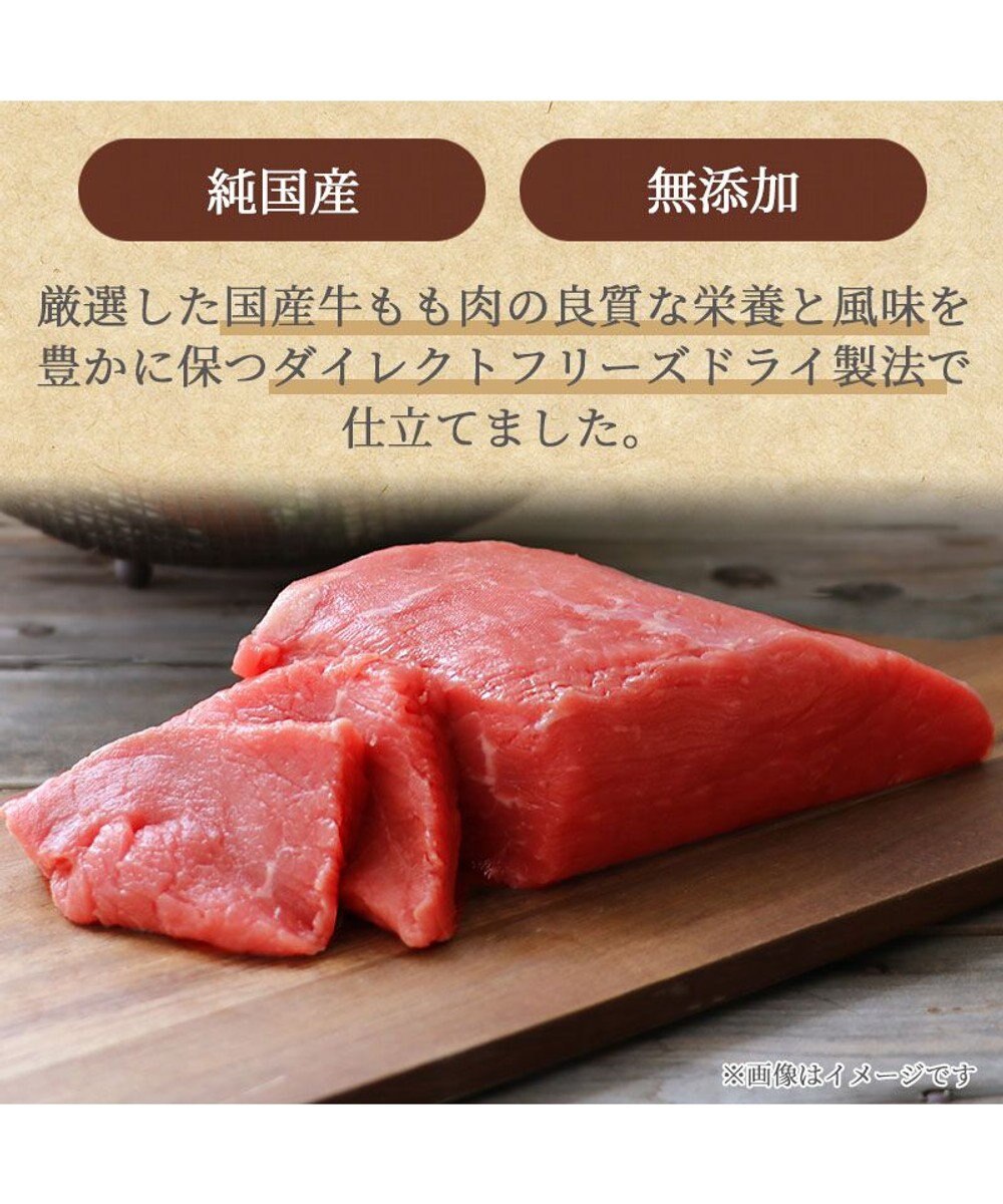 PET PARADISE プレミアムフード フリーズドライ 牛もも肉 18g 