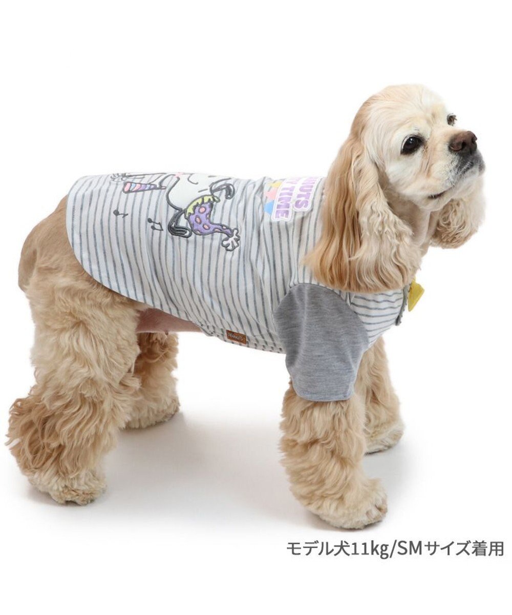 PET PARADISE スヌーピー Tシャツ 《お誕生日 パーティー柄》 中型犬 