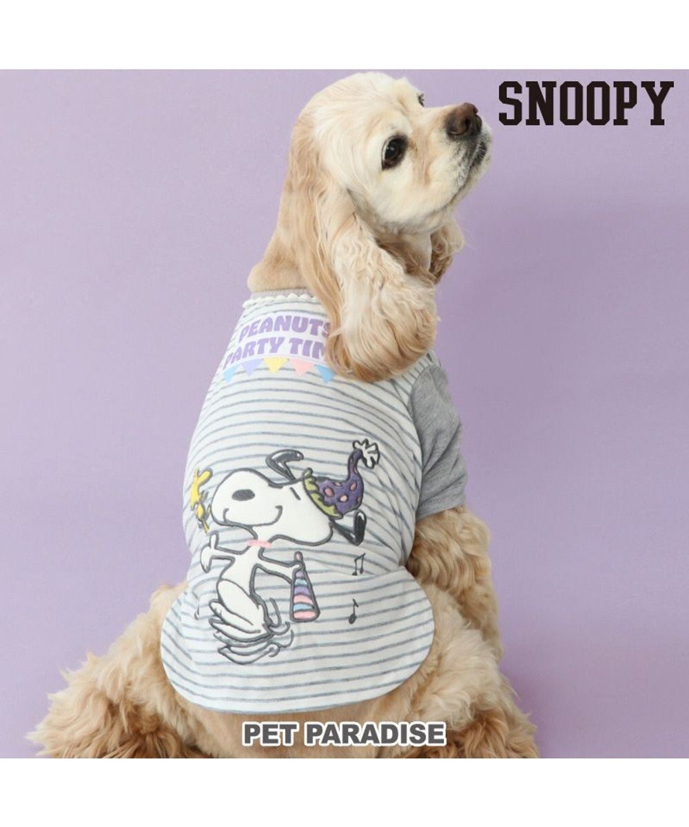 PET PARADISE スヌーピー Tシャツ 《お誕生日 パーティー柄》 中型犬 