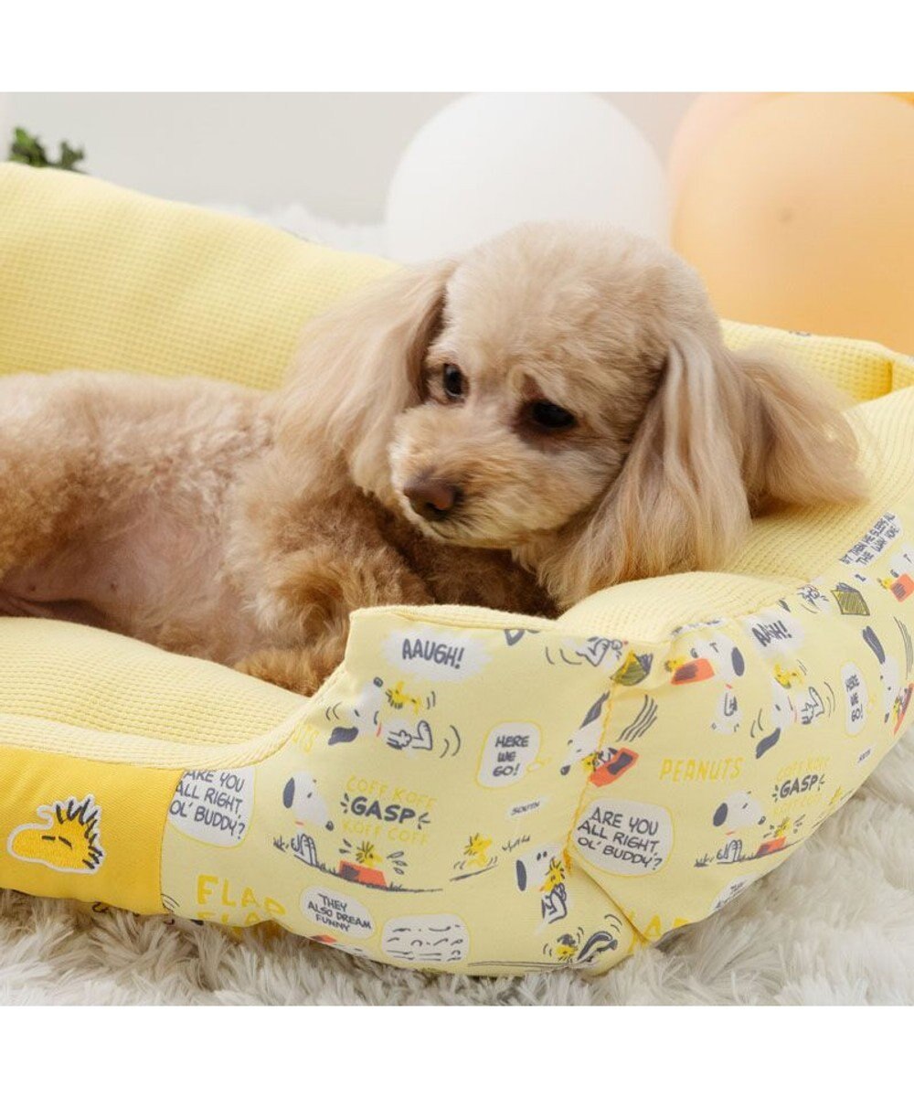 PET PARADISE スヌーピー　いつも一緒 カドラー M  小型犬 57×45cm 