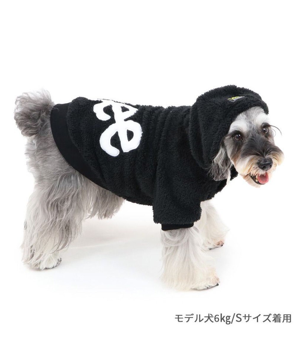 PET PARADISE Lee ボア フリース パーカー 《ブラック》 小型犬 