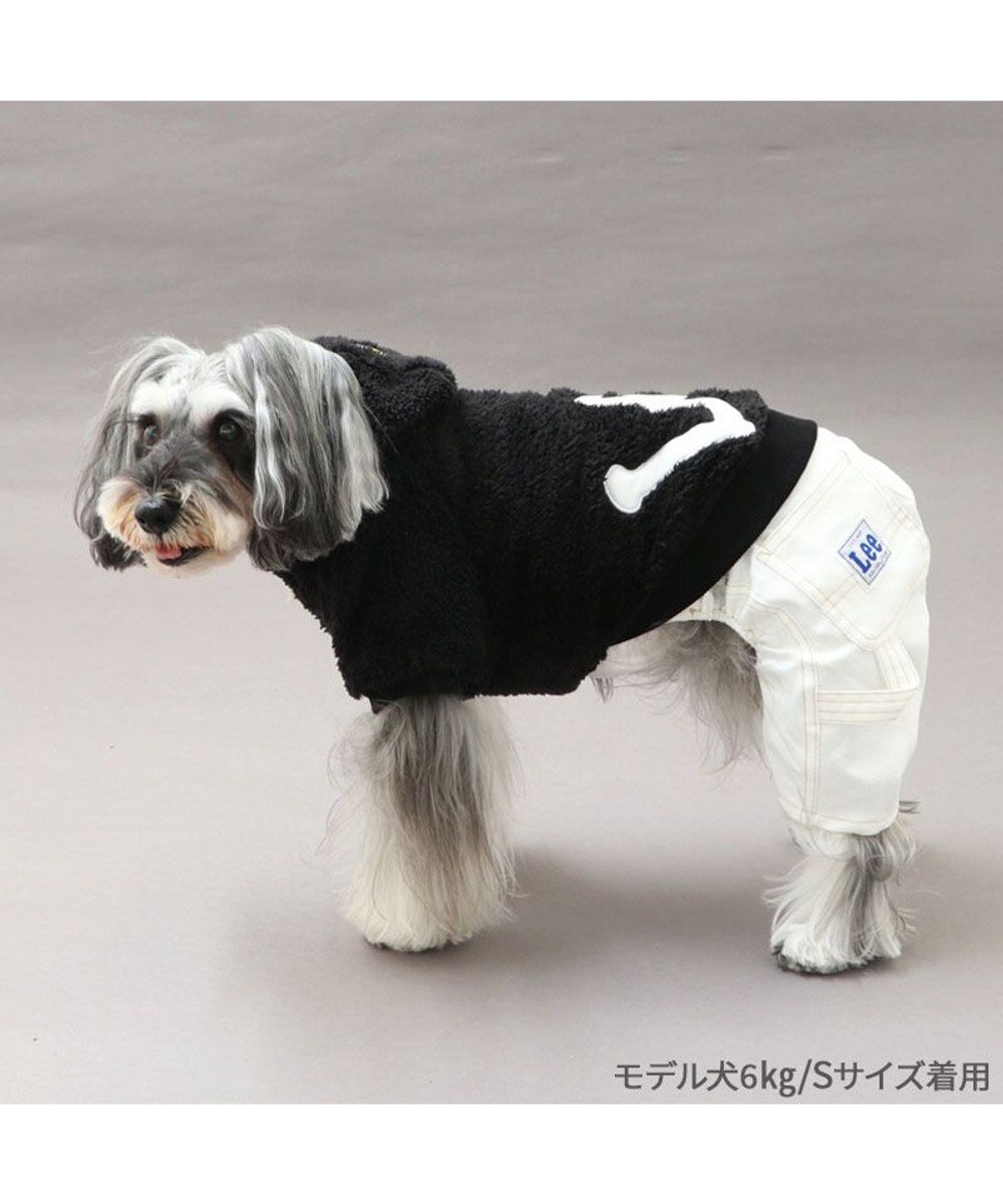 PET PARADISE Lee ボア フリース パーカー 《ブラック》 小型犬 