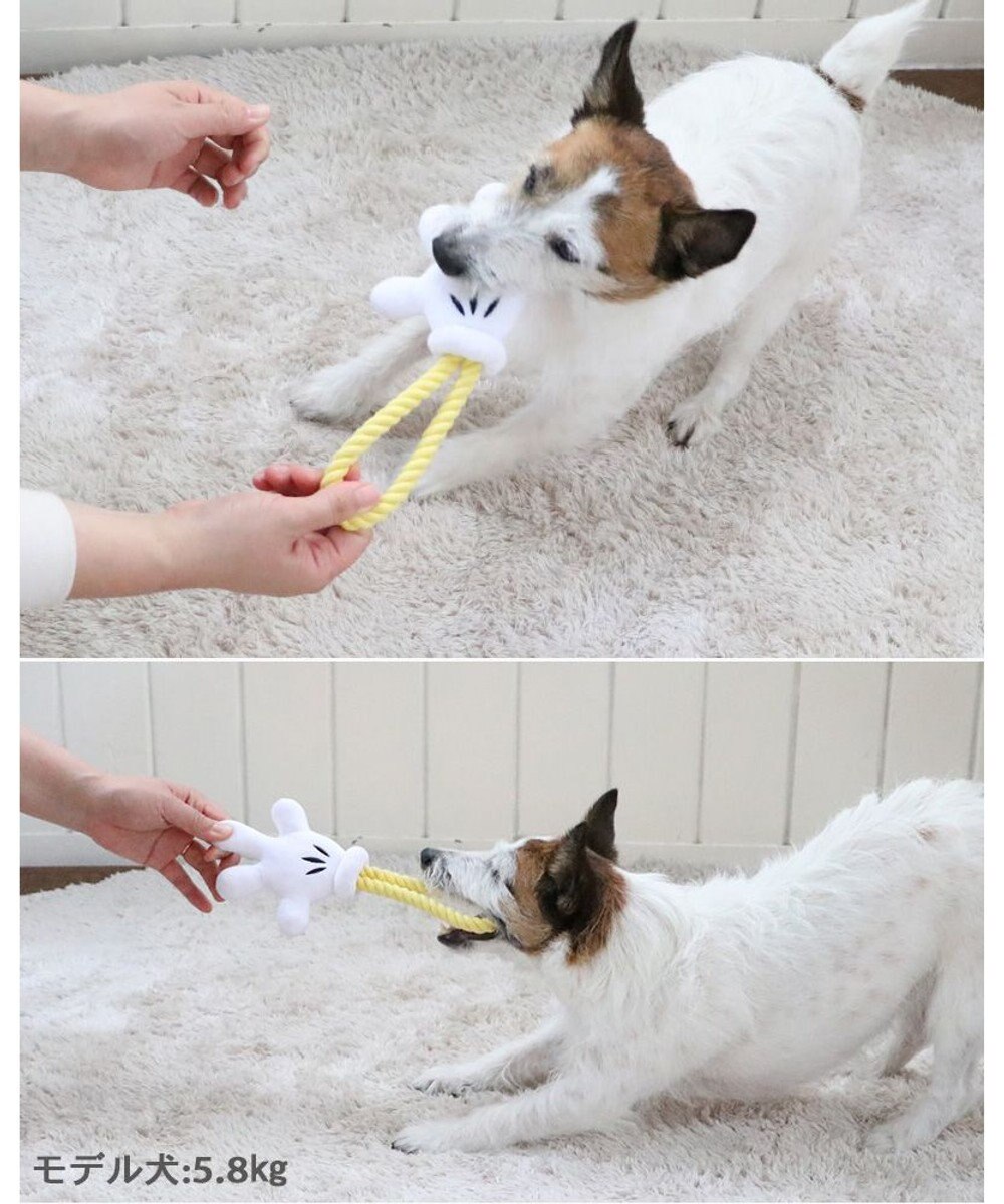 PET PARADISE ディズニー ミッキーマウス 《手のロープトイ》 犬用おもちゃ 