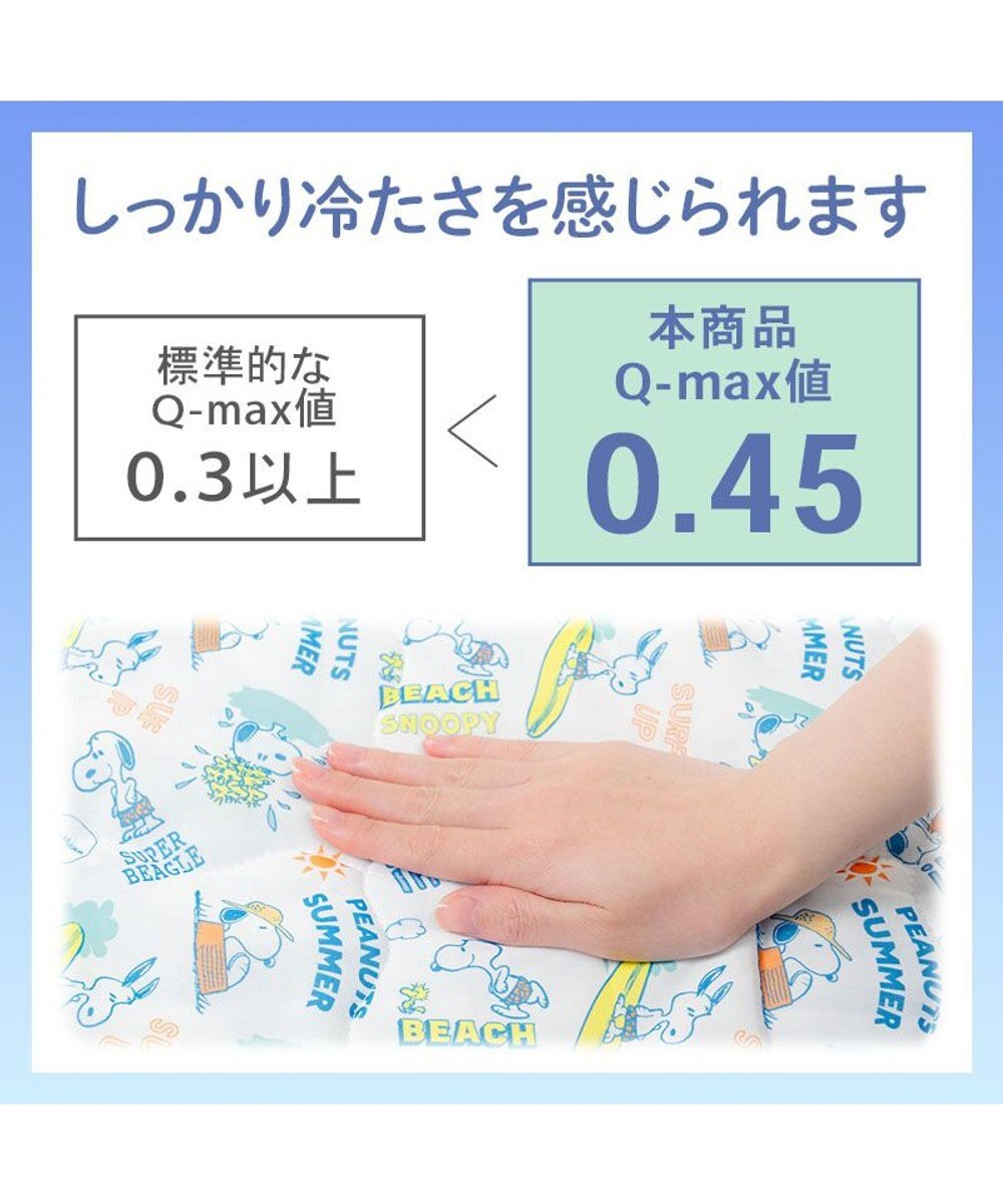 PET PARADISE スヌーピー もちっと クール ブランケット 《サーフ柄》 